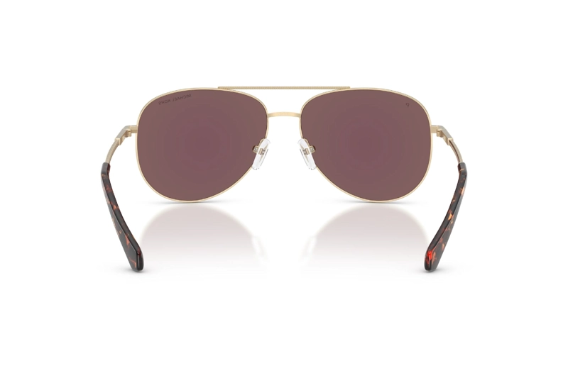 LENTES DE SOL PERLEDO DORADO POLARIZADOS ESPEJADOS MICHAEL KORS - 4