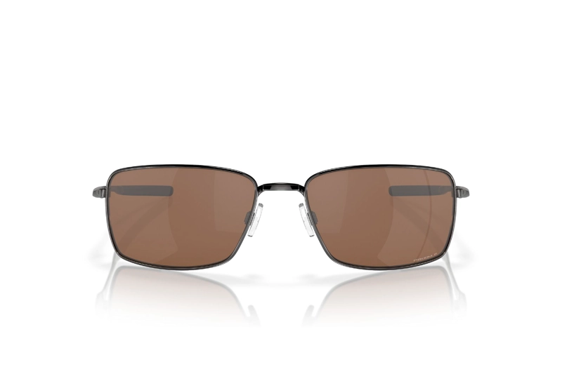 LENTES DE SOL SQUARE WIRE PRIZM TUNGSTEN POLARIZADOS ESPEJADOS OAKLEY - 1