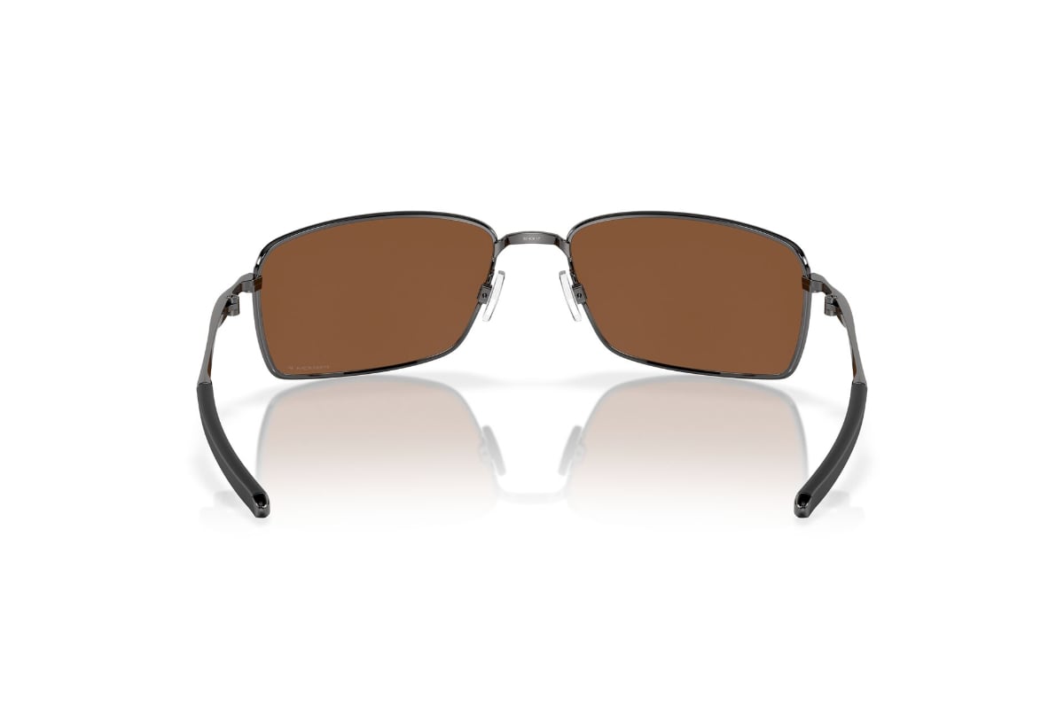 LENTES DE SOL SQUARE WIRE PRIZM TUNGSTEN POLARIZADOS ESPEJADOS OAKLEY - 4
