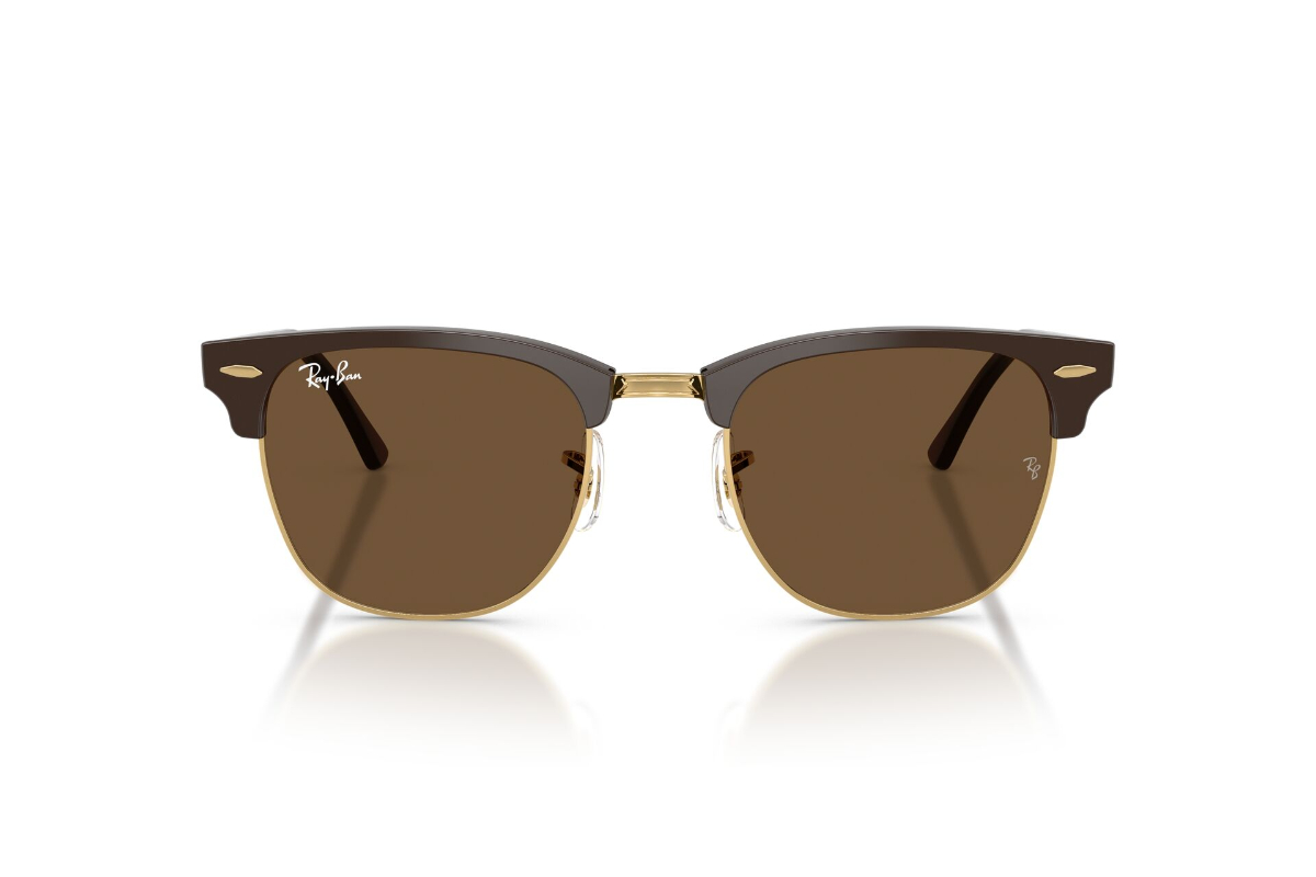 LENTES DE SOL CLUBMASTER MARRON RAY-BAN - 1