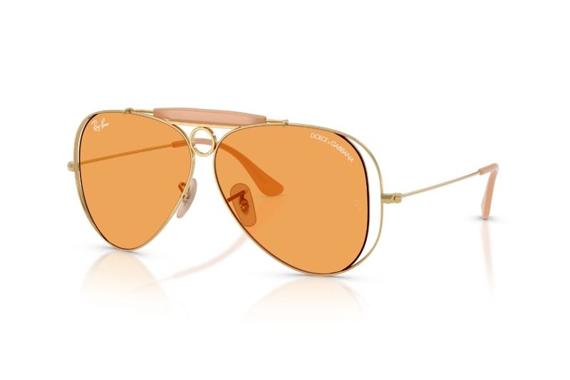 LENTES DE SOL AVIATOR DORADO RAY-BAN - 2