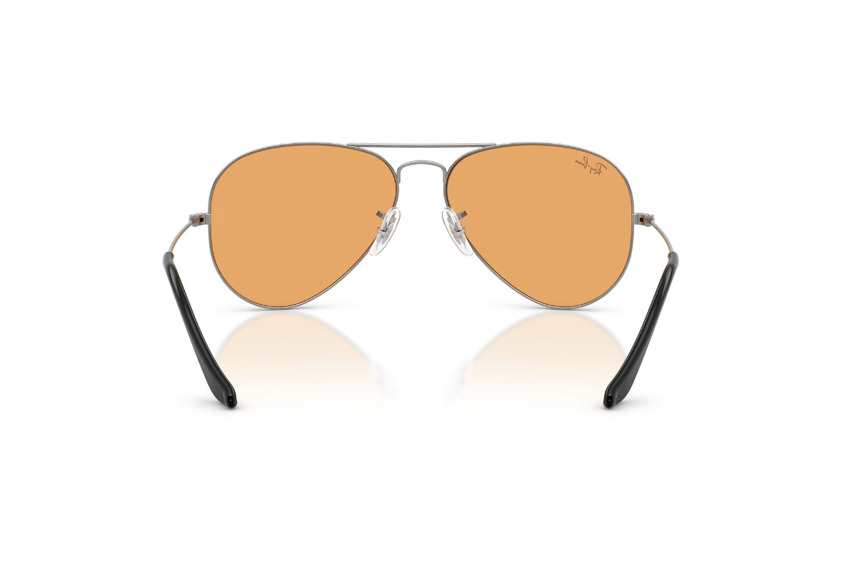 LENTES DE SOL AVIATOR LARGE METAL GRIS RAY-BAN - 4
