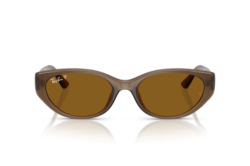 LENTES DE SOL MARRON POLARIZADOS RAY-BAN - 1