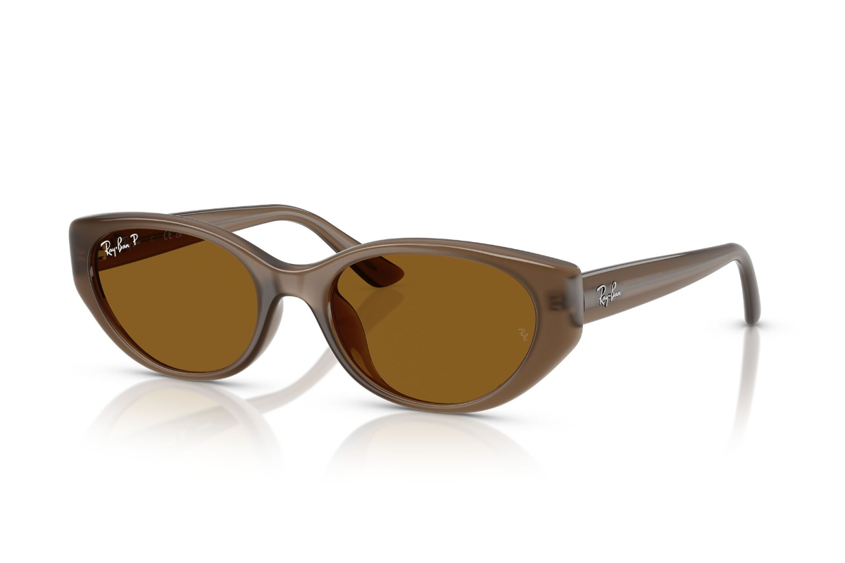 LENTES DE SOL MARRON POLARIZADOS RAY-BAN - 2