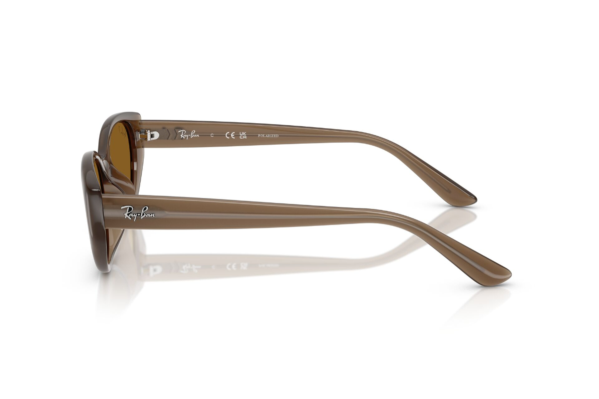 LENTES DE SOL MARRON POLARIZADOS RAY-BAN - 3