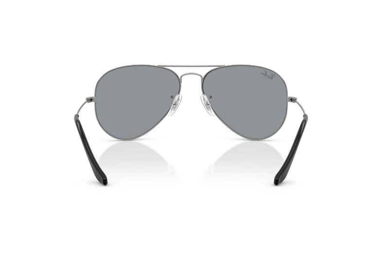 LENTES DE SOL AVIATOR LARGE METAL GRIS RAY-BAN - 4