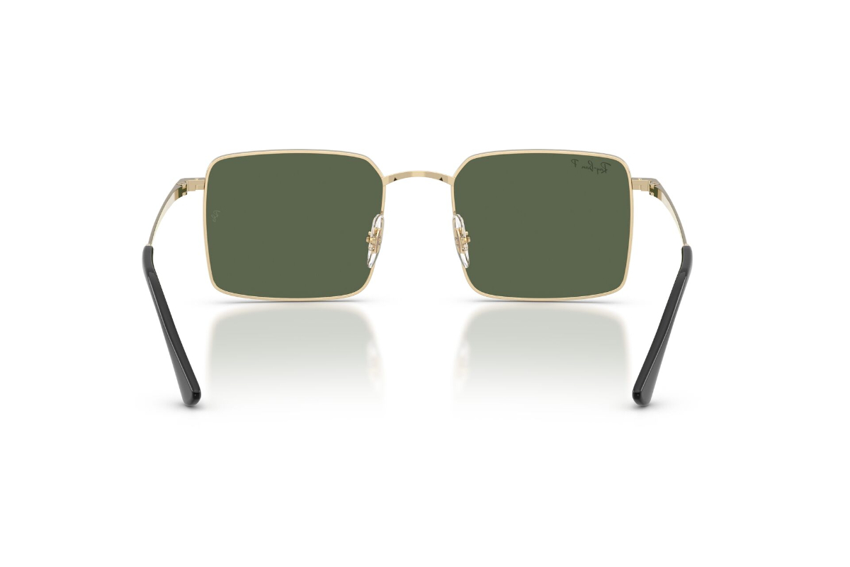 LENTES DE SOL DORADO POLARIZADOS RAY-BAN - 4