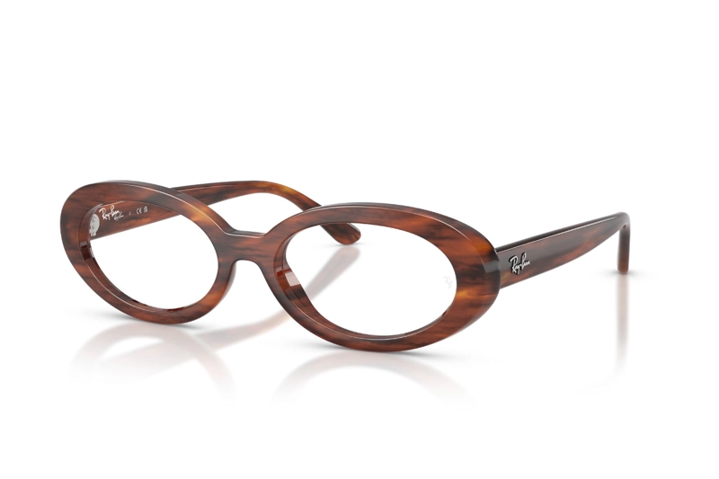 LENTES OPTICOS THE BOLD HAVANA RAY-BAN - 2