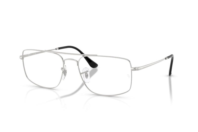 LENTES OPTICOS RX6579 PLATEADO RAY-BAN - 2