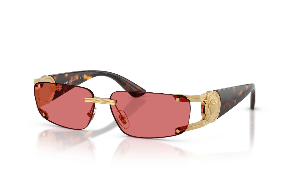 LENTES DE SOL MEDUSA HONOR DORADO VERSACE - 1