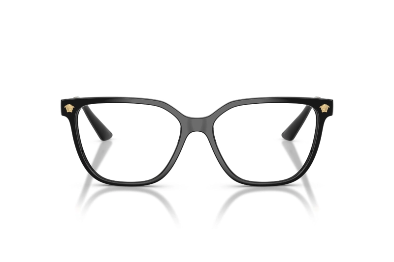 LENTES OPTICOS MEDUSA TUBULAR NEGRO VERSACE - 2