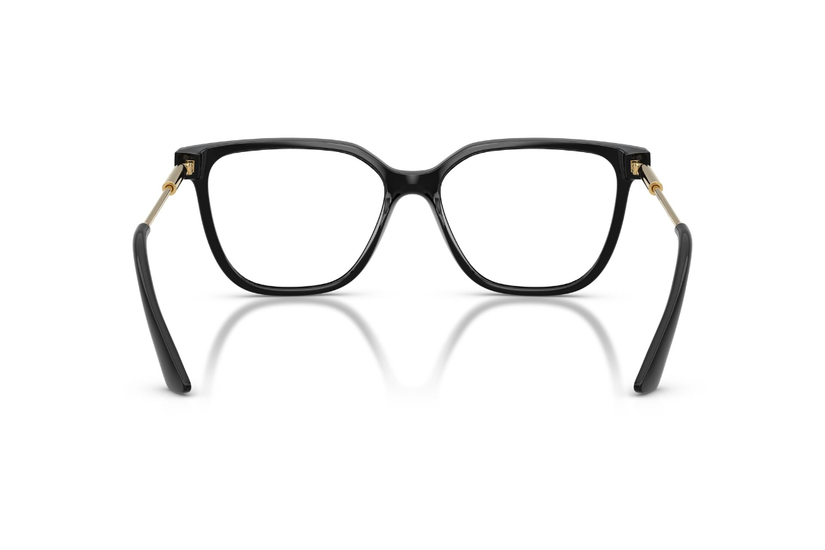 LENTES OPTICOS MEDUSA TUBULAR NEGRO VERSACE - 4