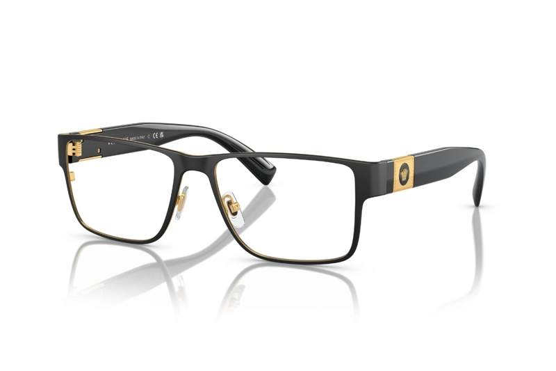 LENTES OPTICOS MEDUSA STUDS NEGRO VERSACE - 1