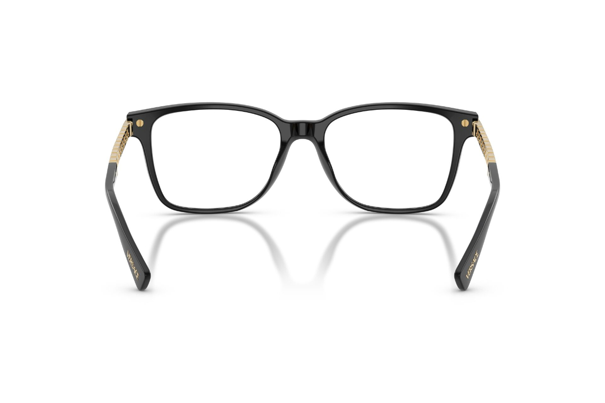 LENTES OPTICOS ENDLESS GRECA NEGRO VERSACE - 4