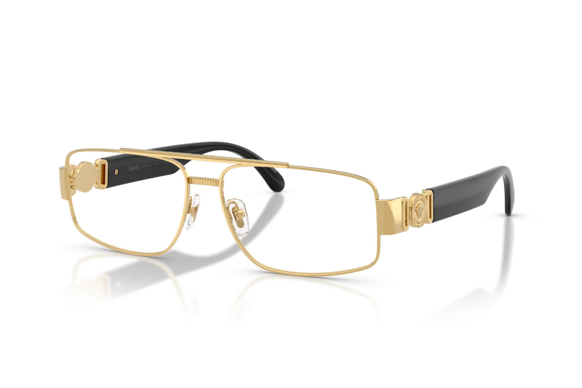 LENTES OPTICOS MEDUSA BIGGIE DORADO VERSACE - 1