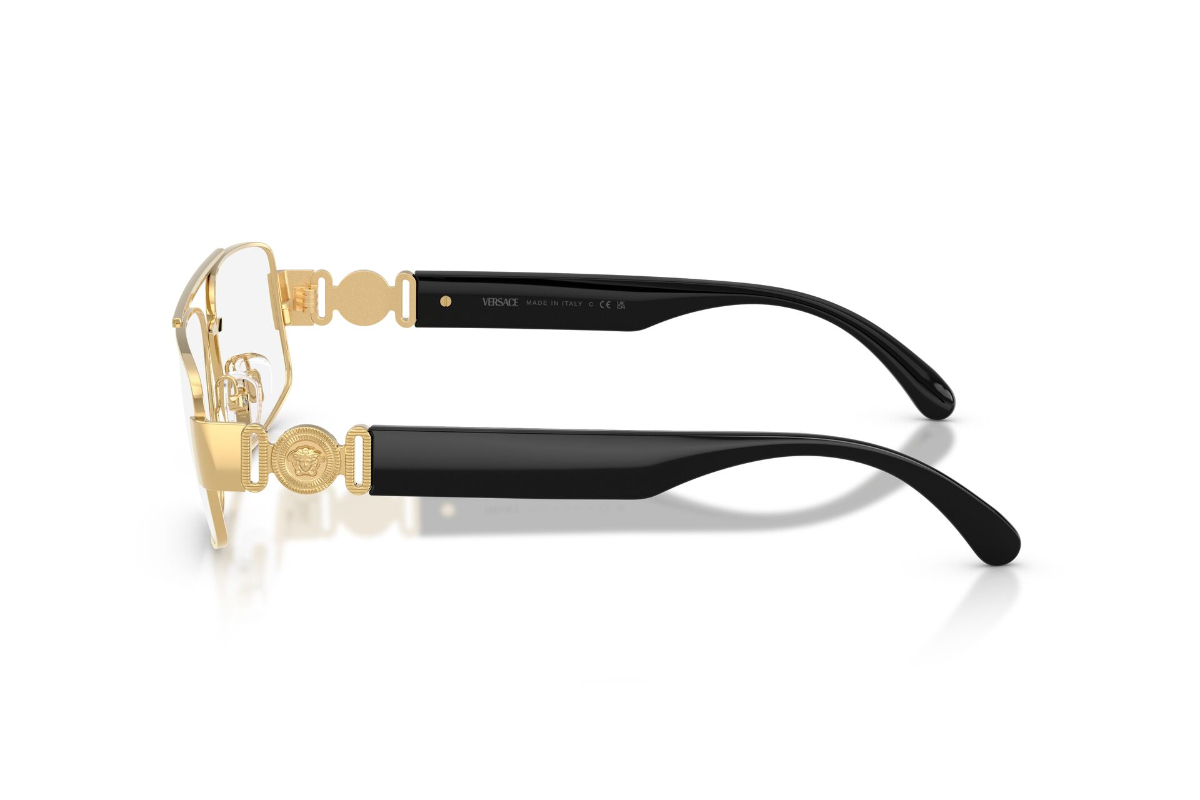 LENTES OPTICOS MEDUSA BIGGIE DORADO VERSACE - 3