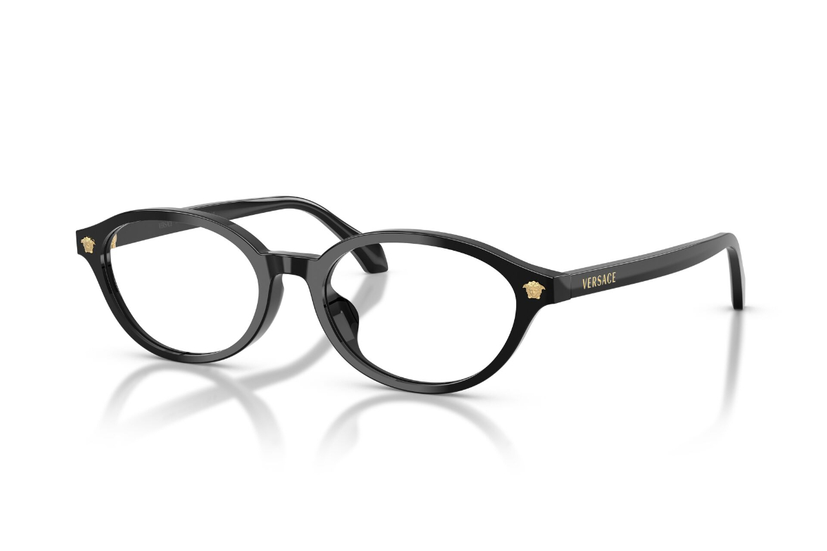 LENTES OPTICOS MEDUSA NEGRO VERSACE - 1