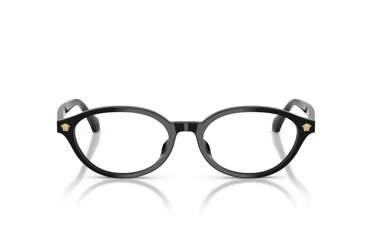 LENTES OPTICOS MEDUSA NEGRO VERSACE - 2