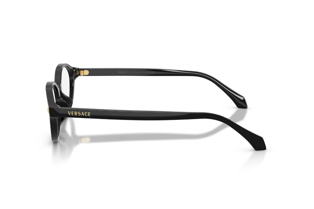 LENTES OPTICOS MEDUSA NEGRO VERSACE - 3