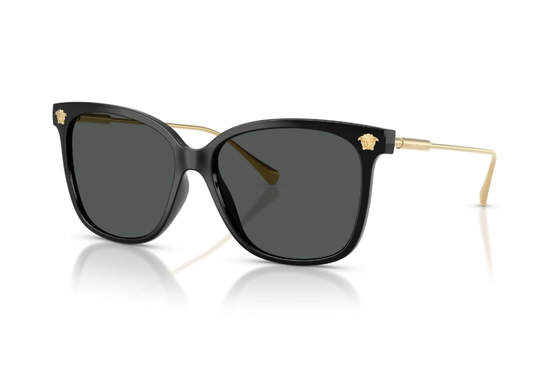 LENTES DE SOL MEDUSA TUBULAR NEGRO VERSACE - 1