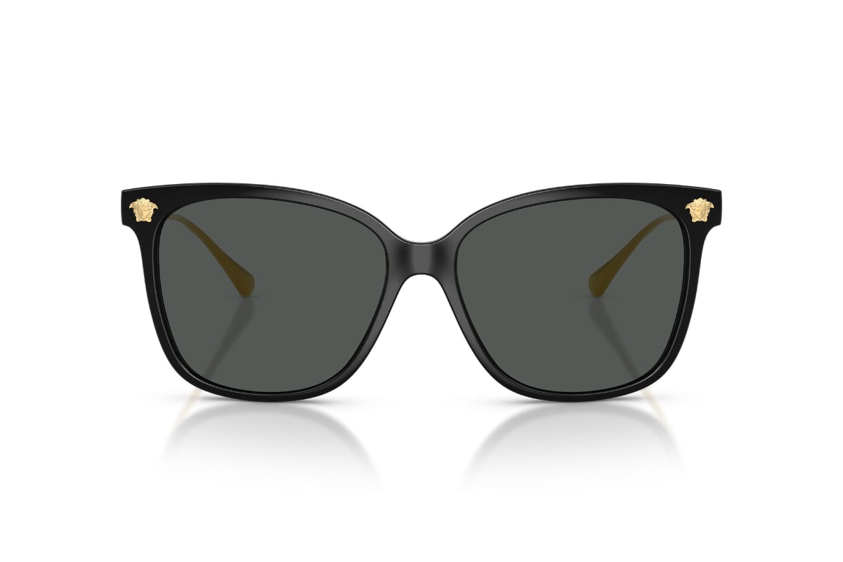 LENTES DE SOL MEDUSA TUBULAR NEGRO VERSACE - 2