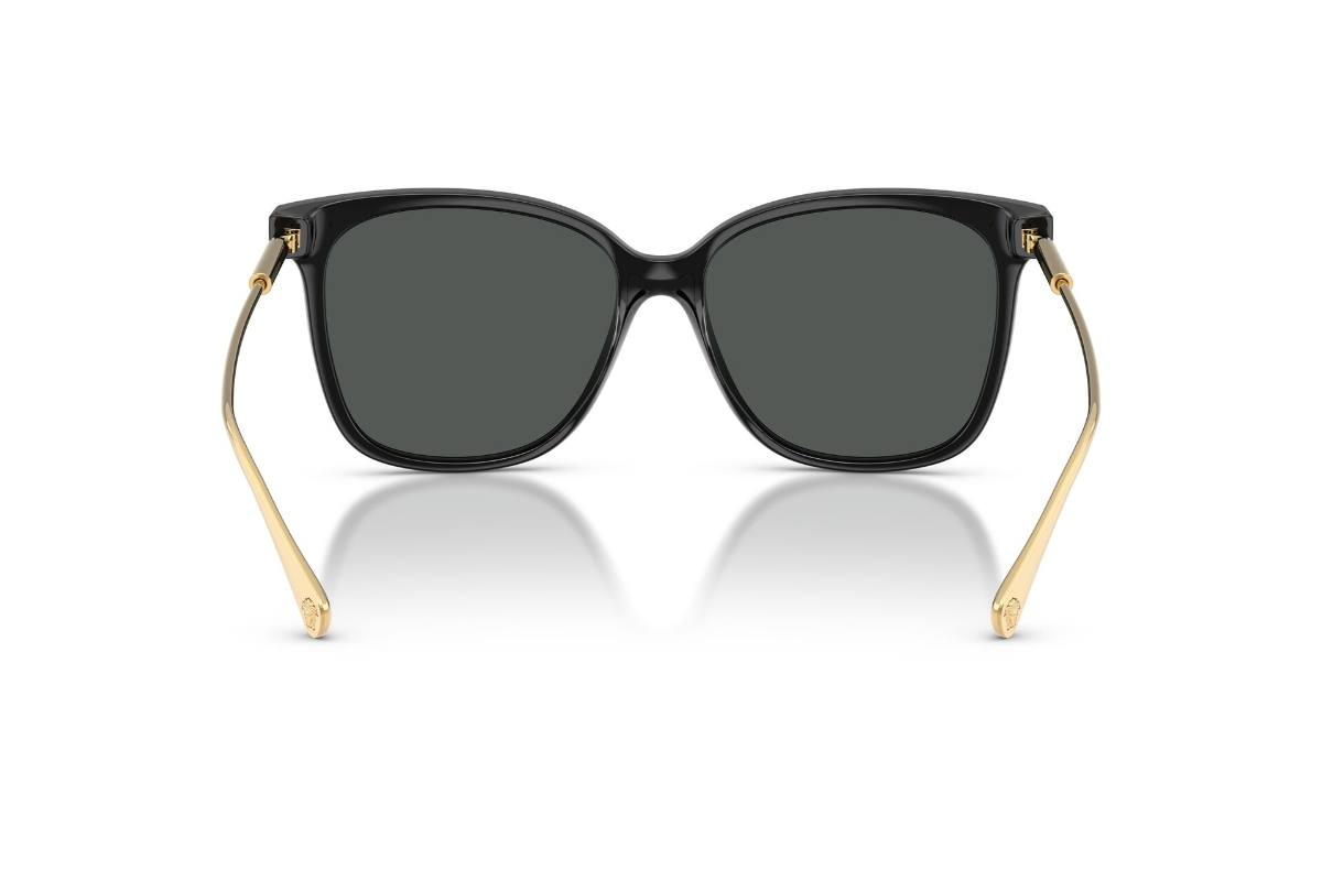 LENTES DE SOL MEDUSA TUBULAR NEGRO VERSACE - 4