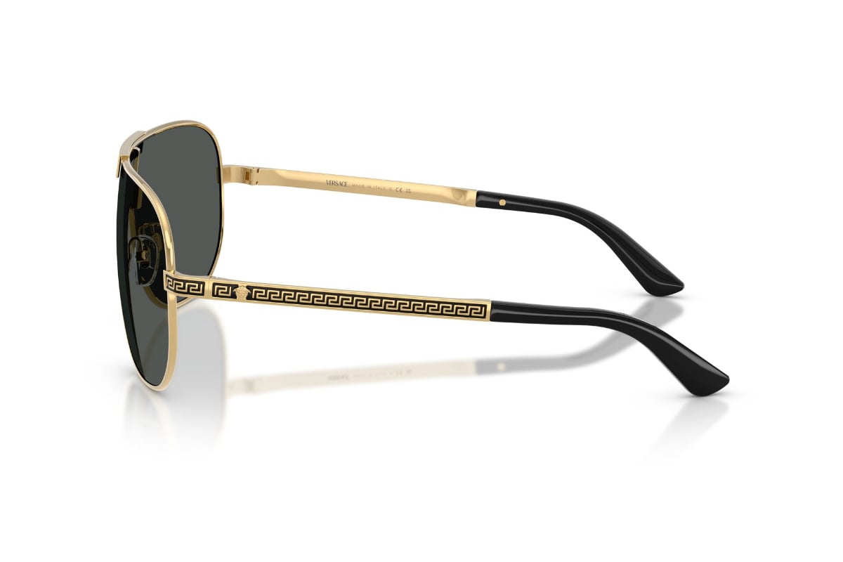 LENTES DE SOL GRECA FLOW DORADO VERSACE - 3