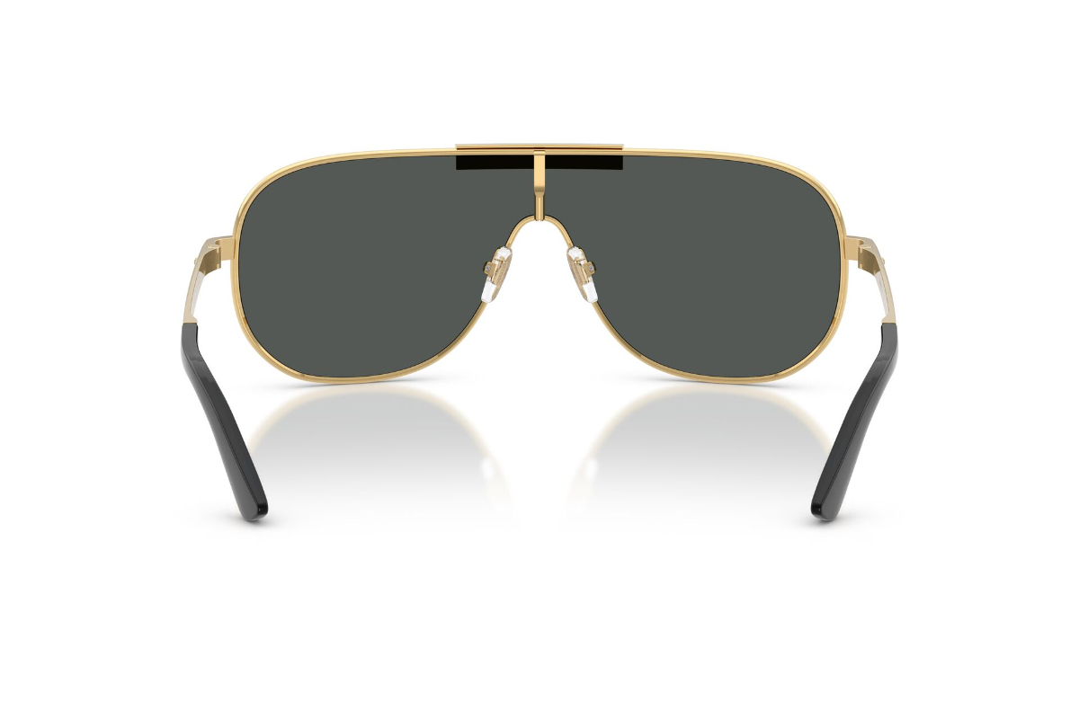 LENTES DE SOL GRECA FLOW DORADO VERSACE - 4