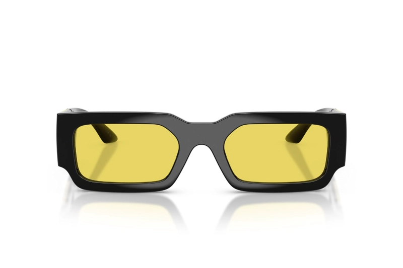 LENTES DE SOL GRECA MAXI NEGRO VERSACE - 2