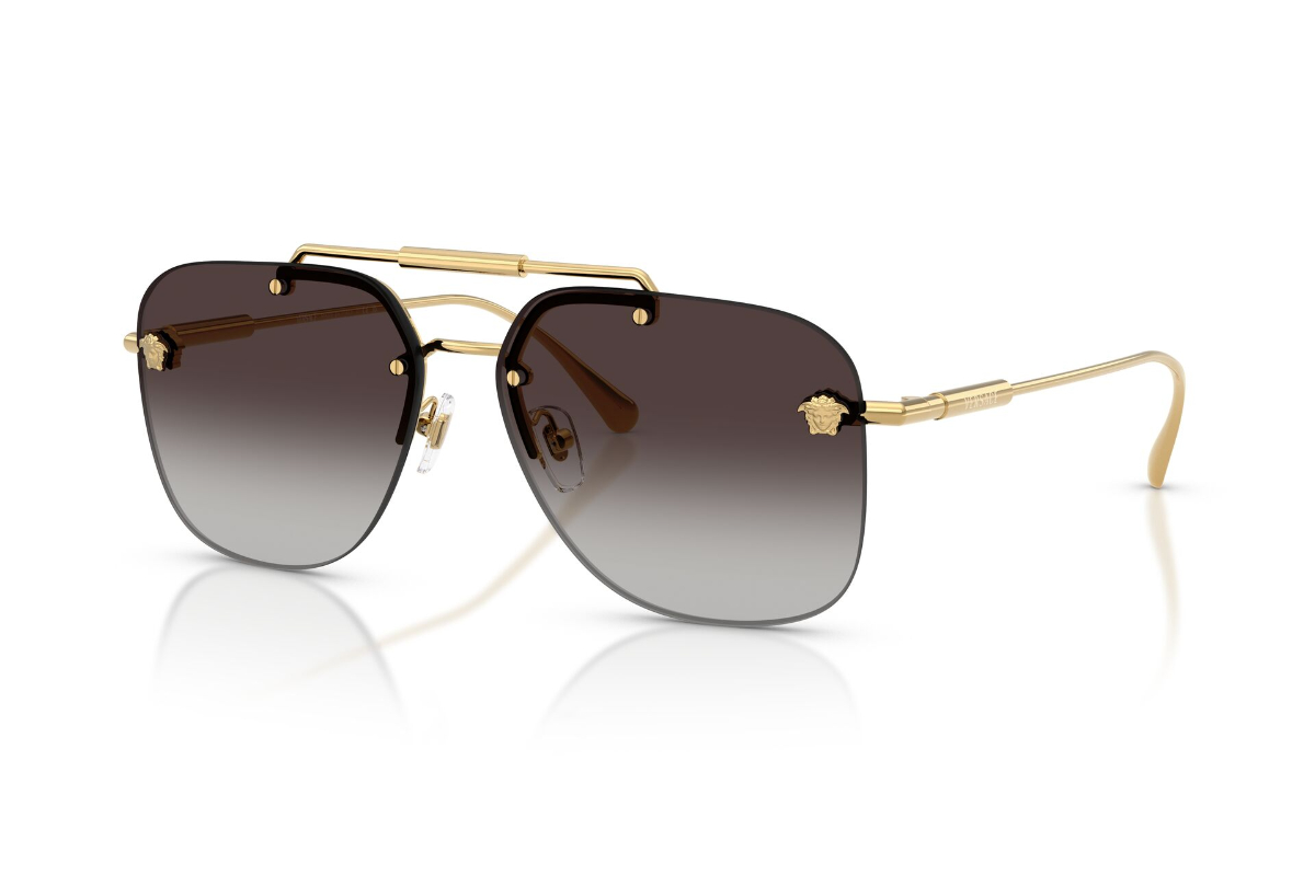LENTES DE SOL MEDUSA LIGHT DORADO DEGRADADOS VERSACE - 1