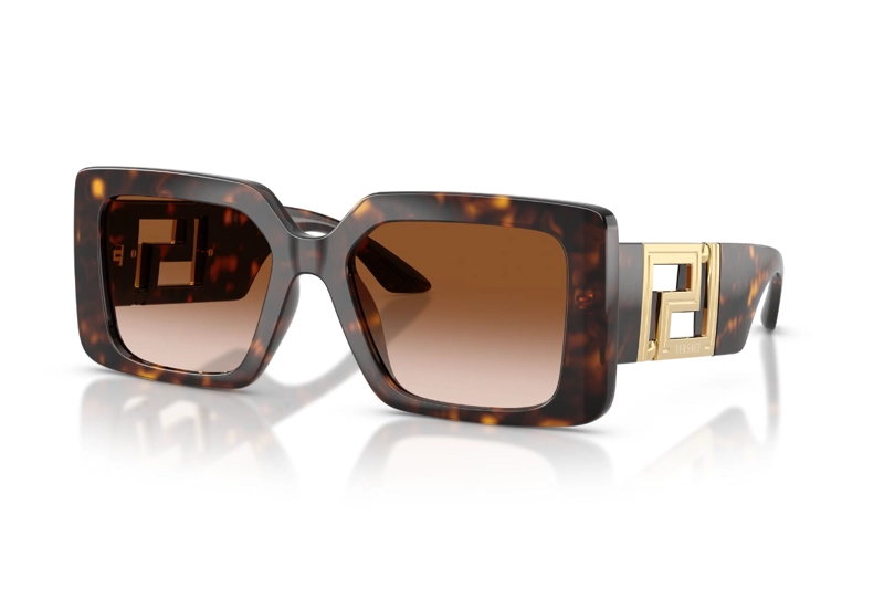LENTES DE SOL GRECA MAXI HAVANA DEGRADADOS VERSACE - 1