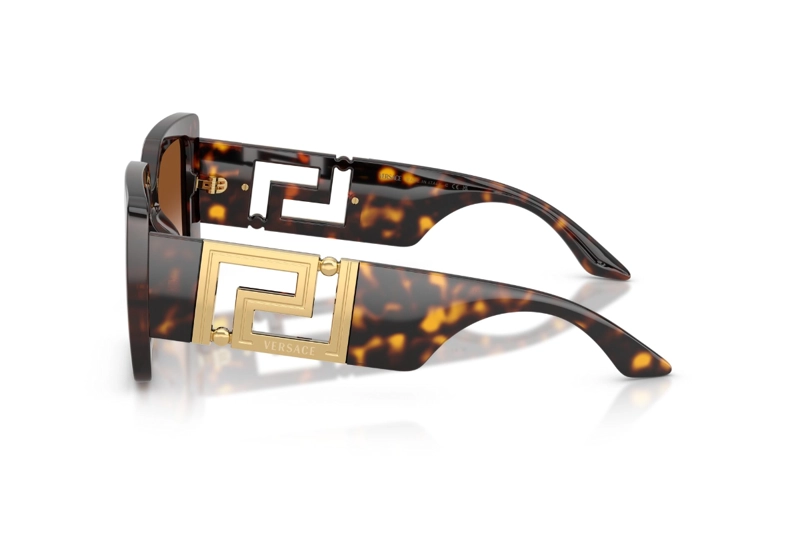 LENTES DE SOL GRECA MAXI HAVANA DEGRADADOS VERSACE - 3