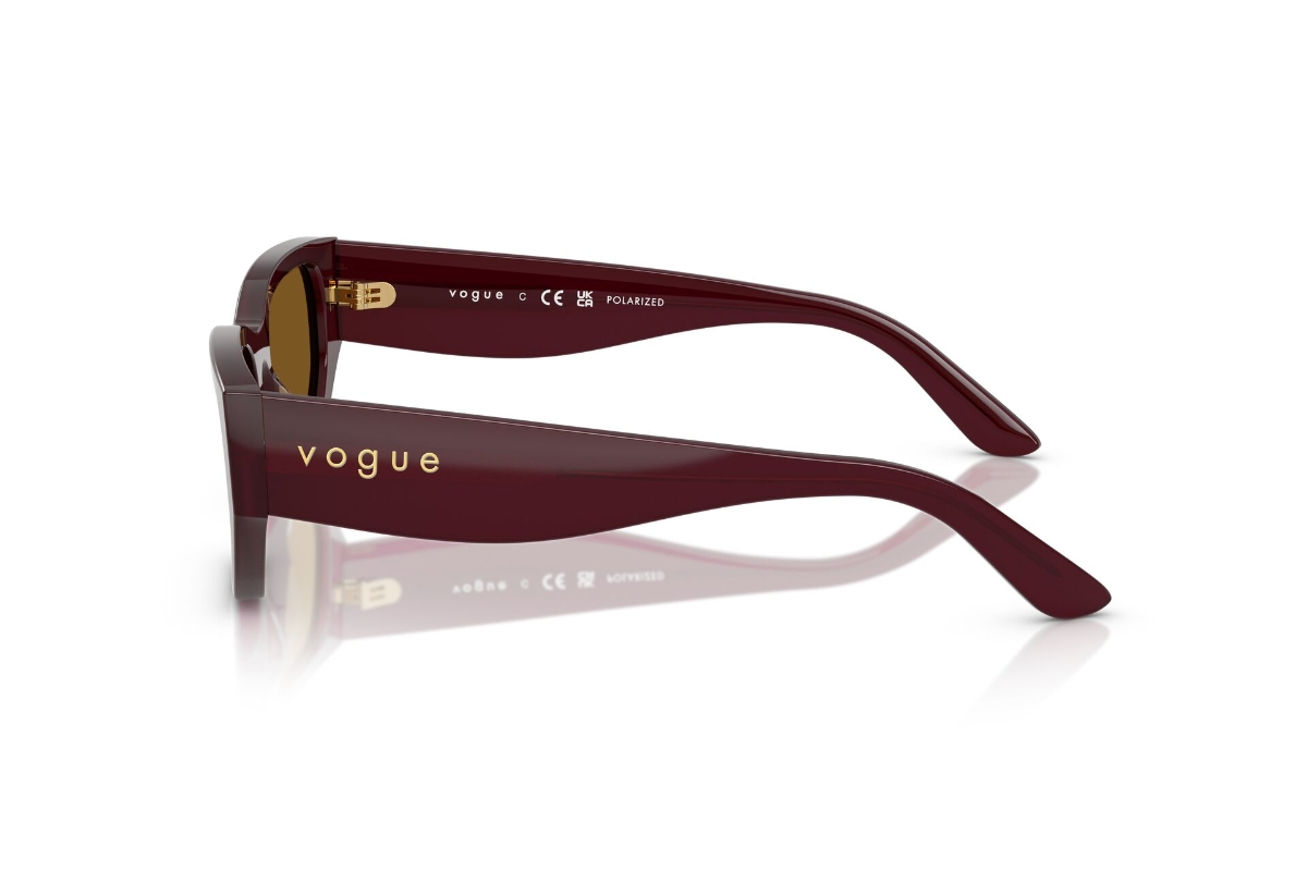 LENTES DE SOL BURDEO POLARIZADOS VOGUE - 3