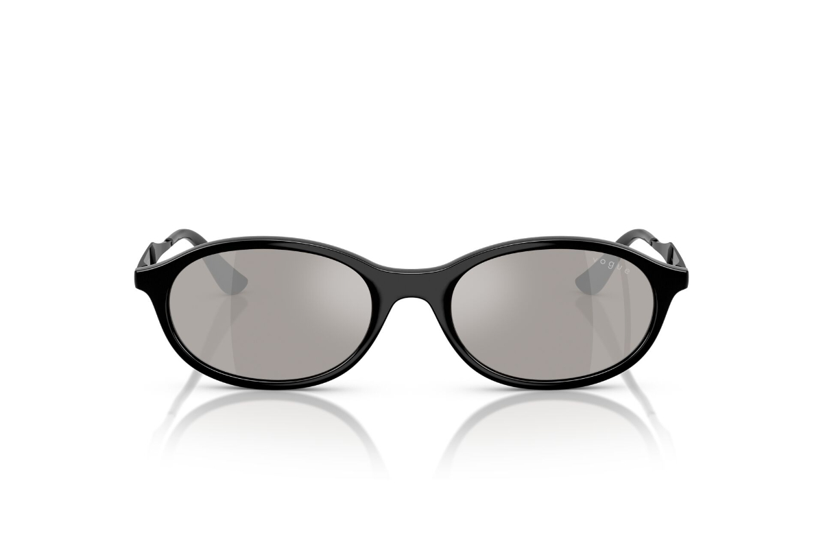 LENTES DE SOL NEGRO ESPEJADOS VOGUE - 1