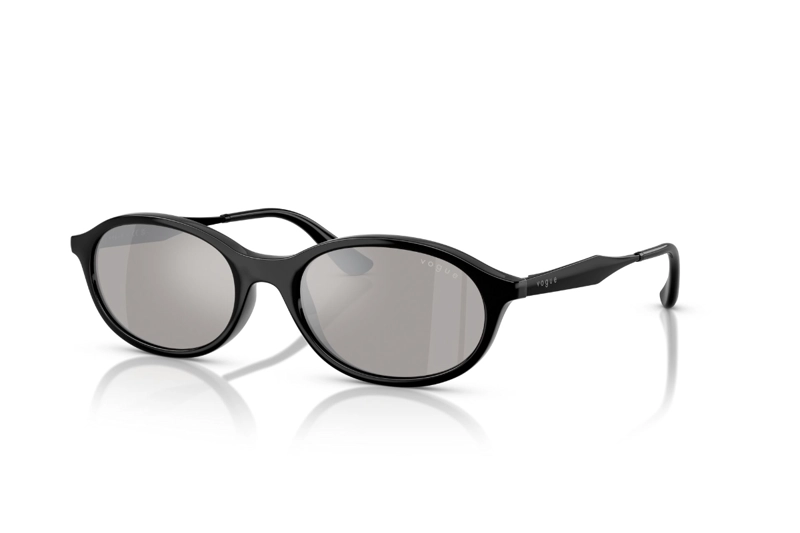 LENTES DE SOL NEGRO ESPEJADOS VOGUE - 2