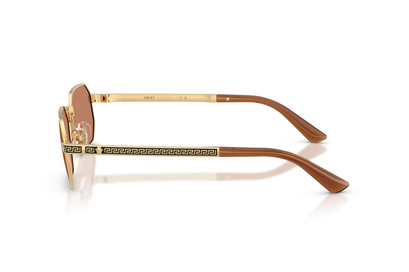 LENTES DE SOL GRECA FLOW DORADO VERSACE - 3