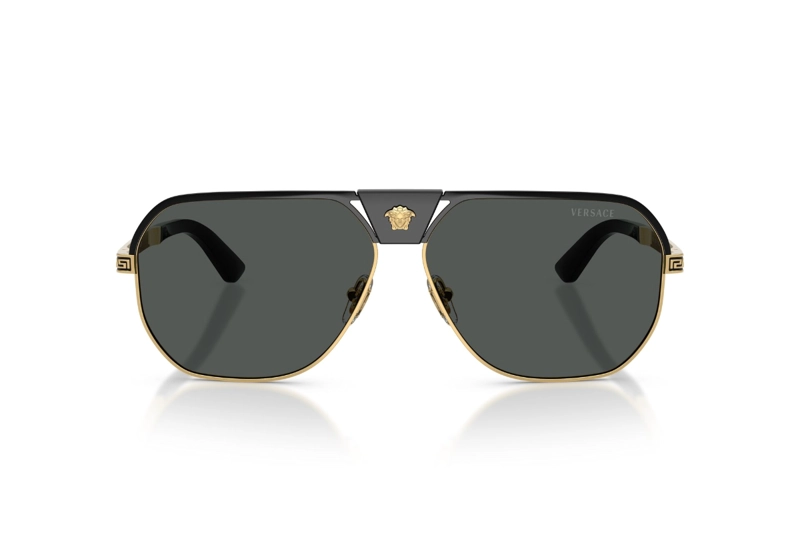 LENTES DE SOL GRECA FLOW NEGRO VERSACE - 2