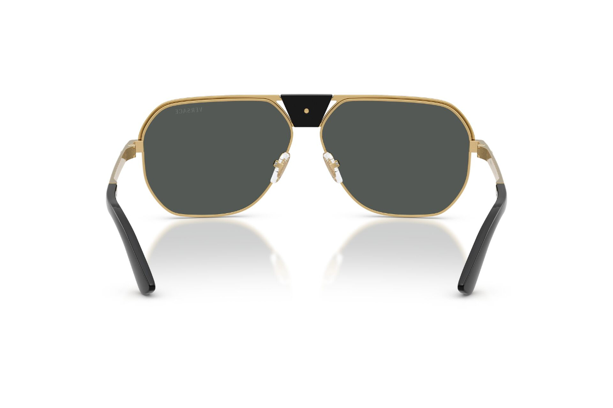 LENTES DE SOL GRECA FLOW NEGRO VERSACE - 4