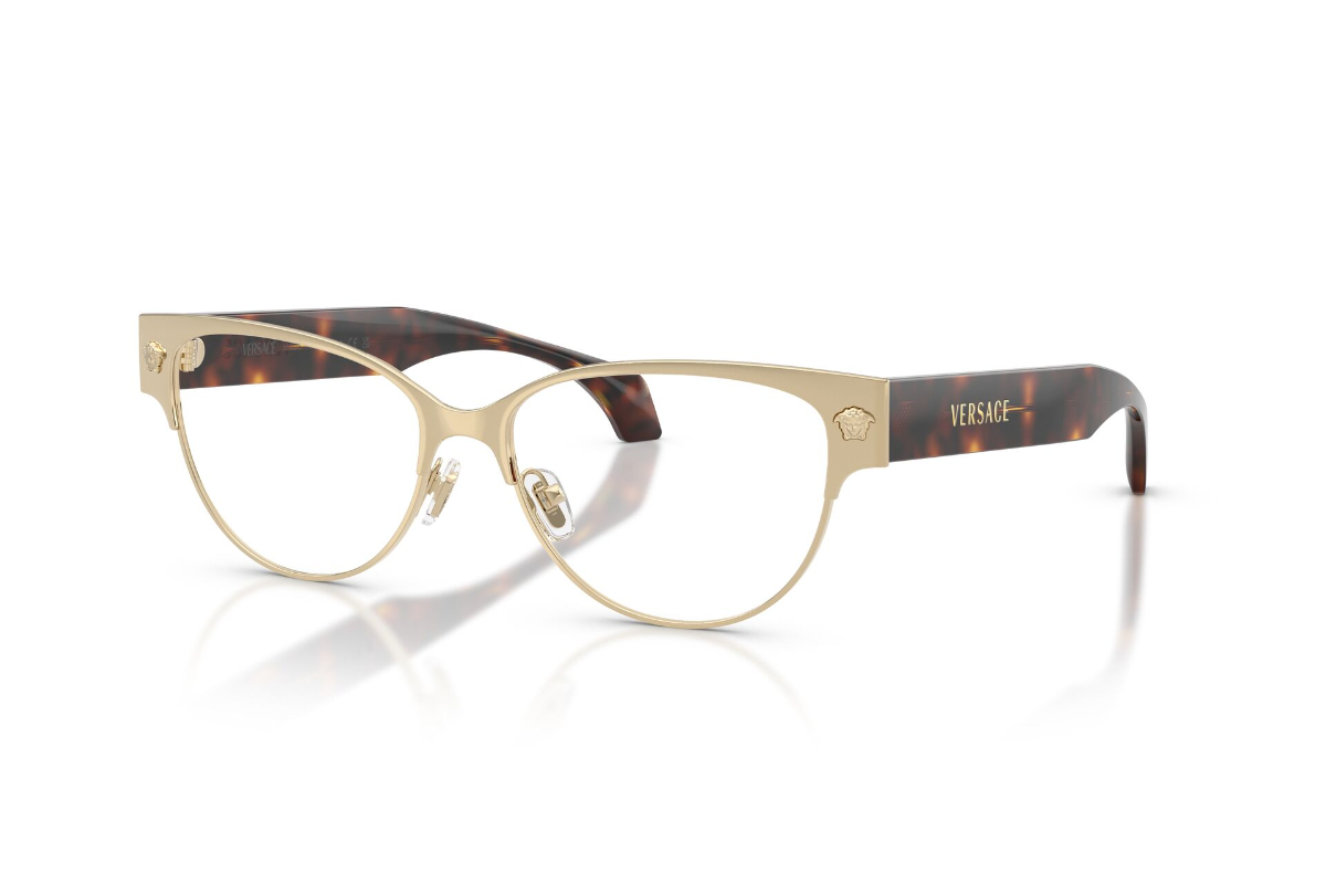 LENTES OPTICOS MEDUSA HAVANA VERSACE - 1