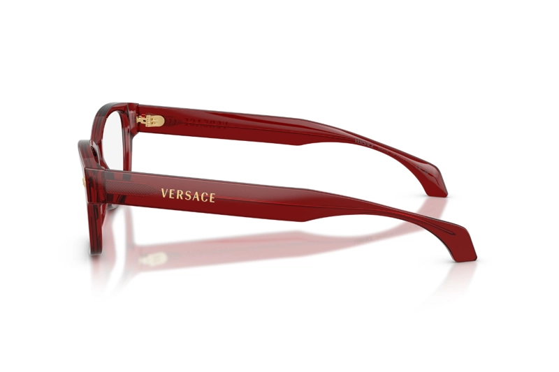 LENTES OPTICOS MEDUSA BURDEO VERSACE - 3