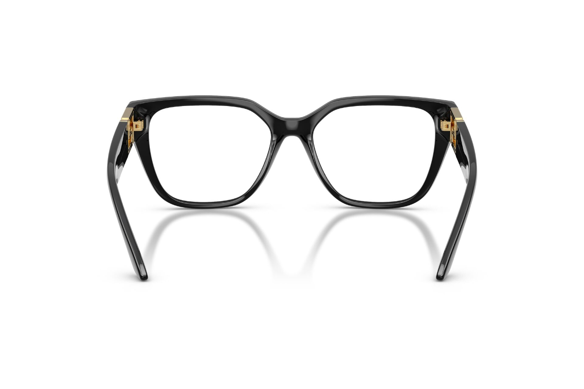 LENTES OPTICOS GRECA MAXI NEGRO VERSACE - 4