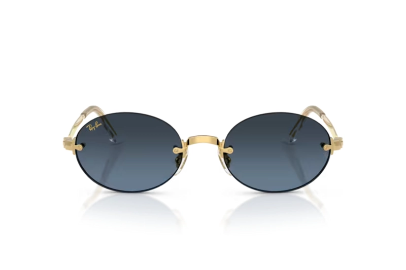LENTES DE SOL DORADO BY A$AP ROCKY  RAY-BAN - 1