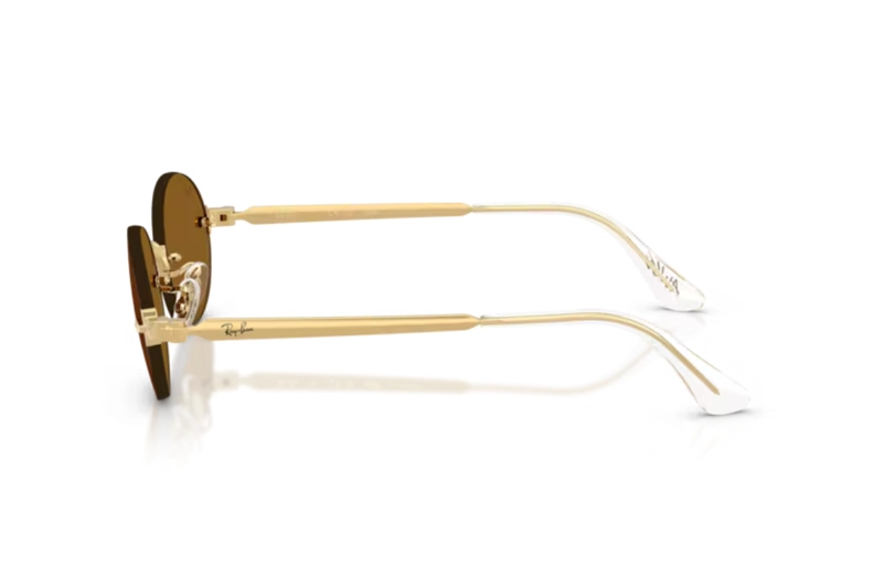 LENTES DE SOL DORADO BY A$AP ROCKY POLARIZADOS RAY-BAN - 3