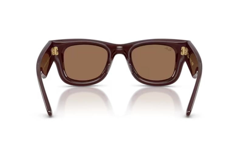 LENTES DE SOL WAYFARER PUFFER MARRON RAY-BAN - 4