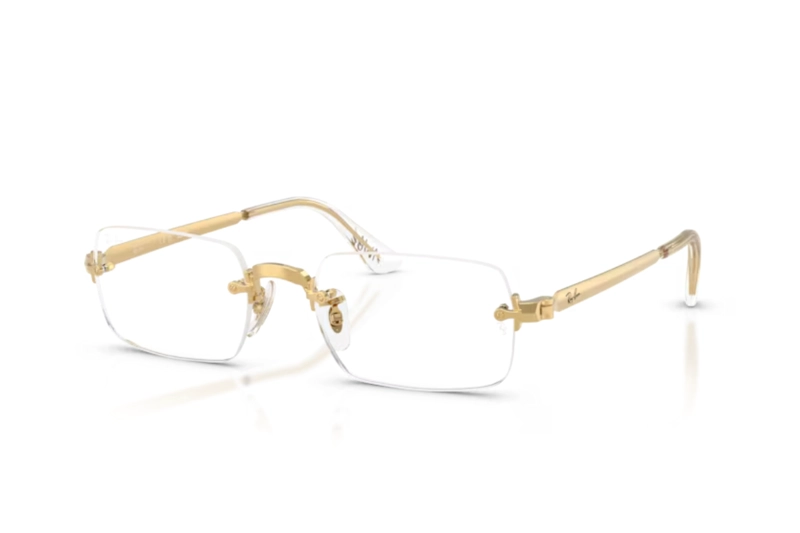 LENTES OPTICOS BY A$AP ROCKY DORADO RAY-BAN - 2