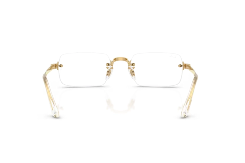 LENTES OPTICOS BY A$AP ROCKY DORADO RAY-BAN - 4