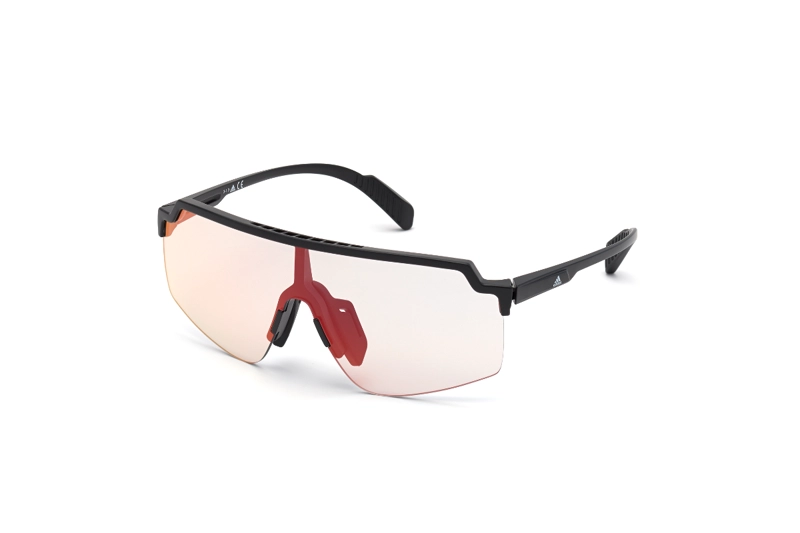 LENTES DE SOL NEGRO ESPEJADOS ADIDAS SPORT - 2