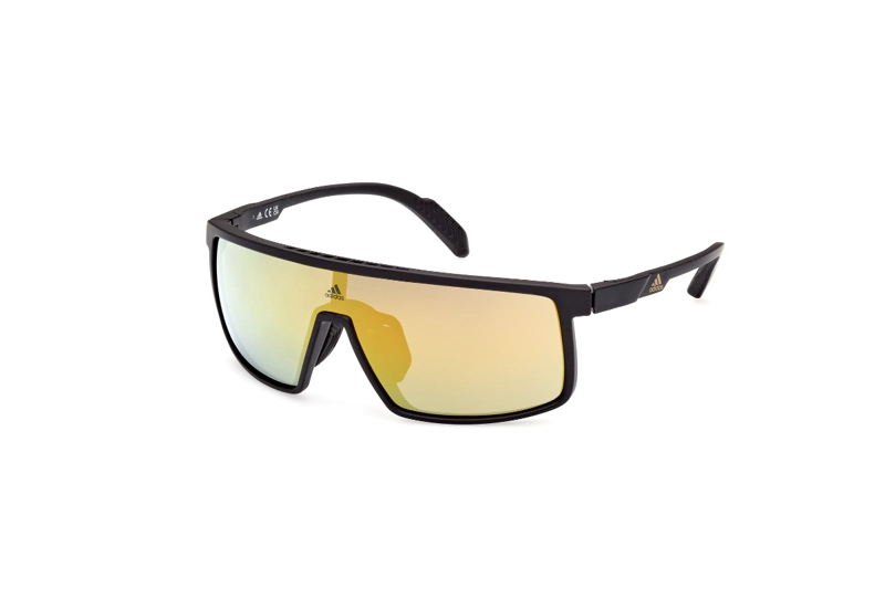 LENTES DE SOL NEGRO ESPEJADOS ADIDAS SPORT - 2