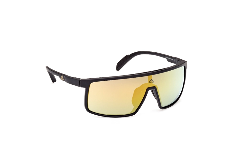 LENTES DE SOL NEGRO ESPEJADOS ADIDAS SPORT - 8