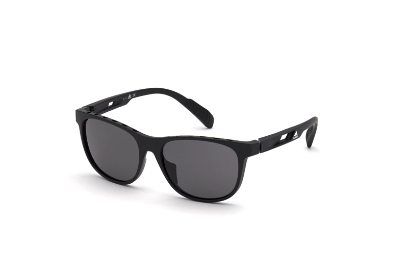 LENTES DE SOL NEGRO POLARIZADOS ADIDAS SPORT - 2
